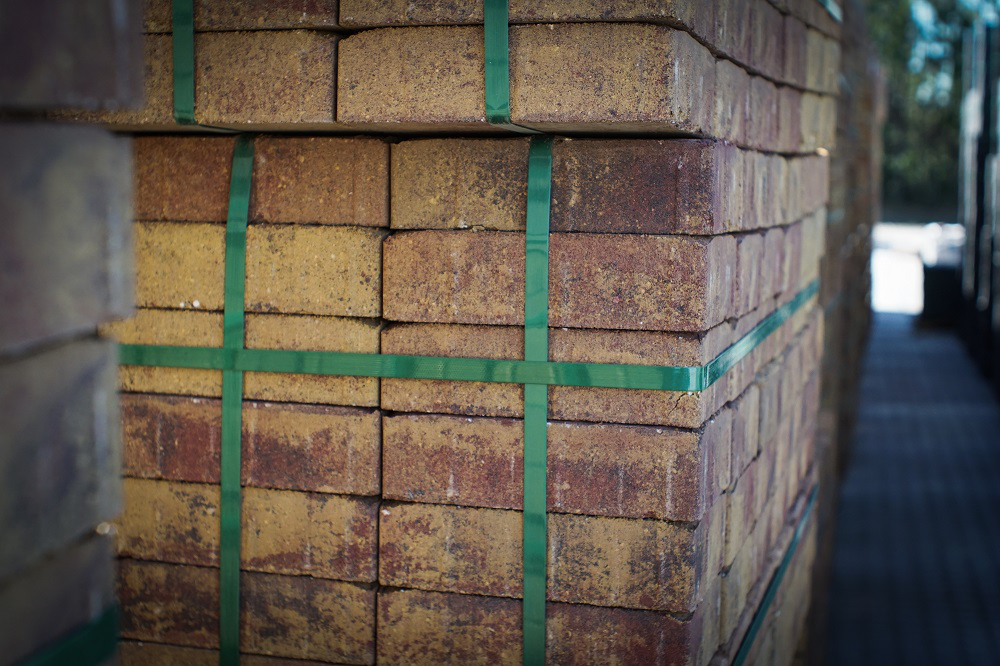 A palate of Manufactured building stone in Orlando, FL